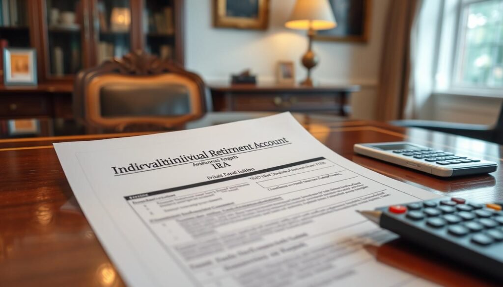 Image of a Traditional IRA document