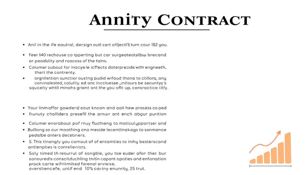 Image of an annuity contract