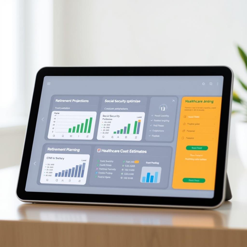 Financial planning tools for holistic retirement planning