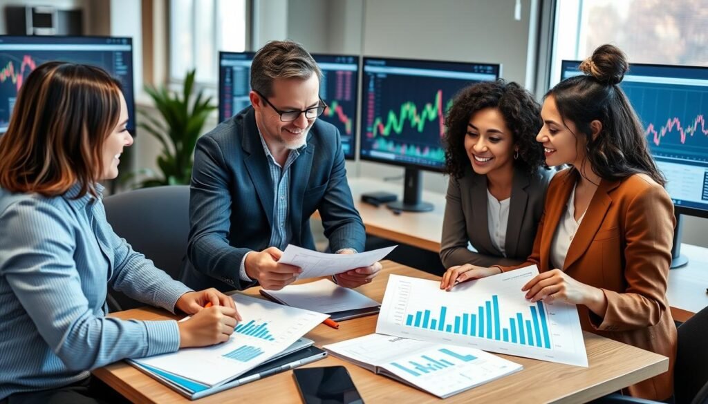 Investor reviewing silver allocation strategy with financial advisor