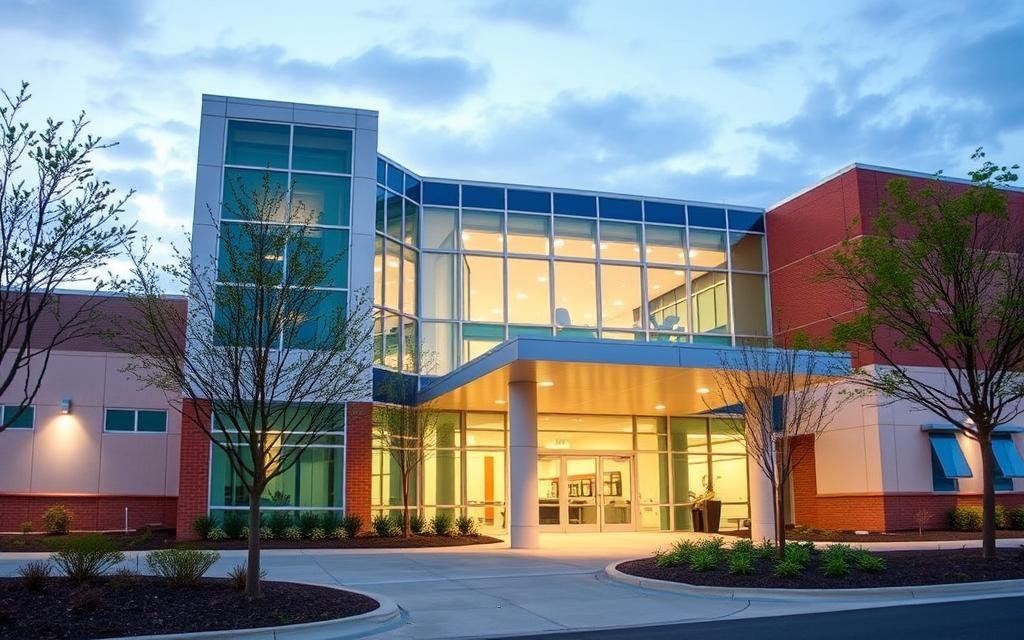 Medical office building representing healthcare REITs as safe haven assets for IRA retirement diversification