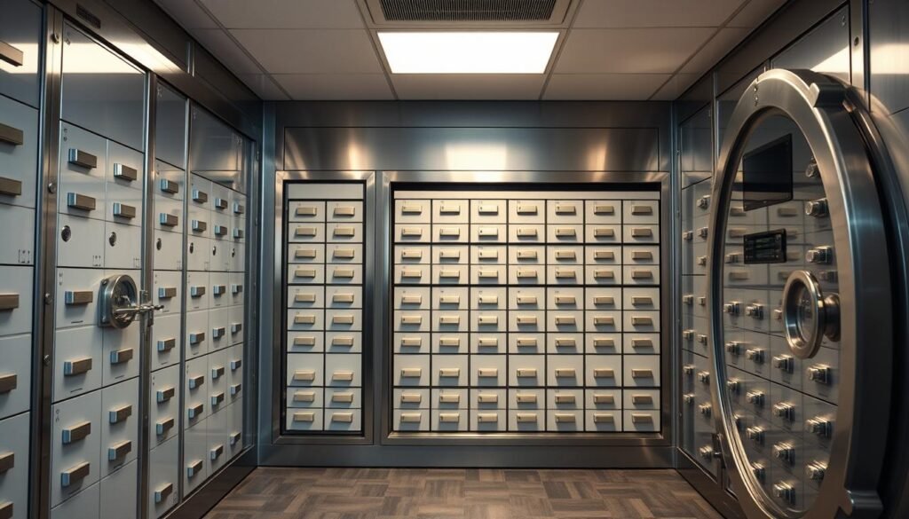 Secure vault storage facility for Gold IRA precious metals