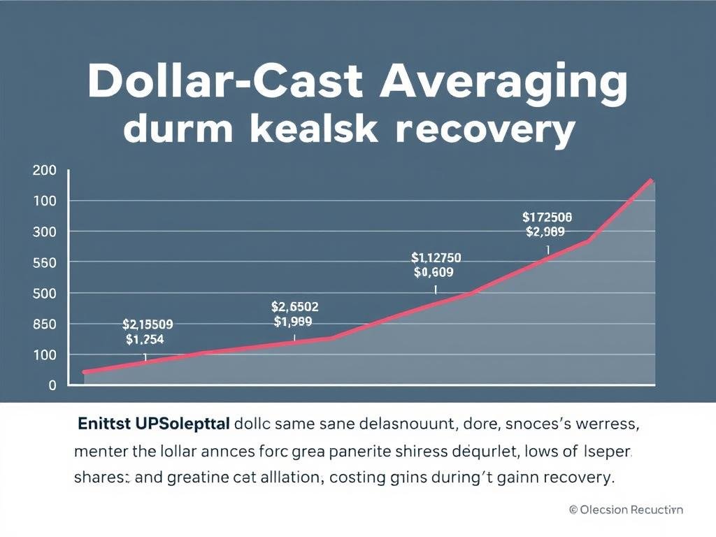 Dollar-cost averaging illustration during market recovery