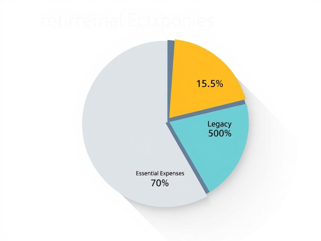 Retirement expense categories showing how to budget to protect from inflation