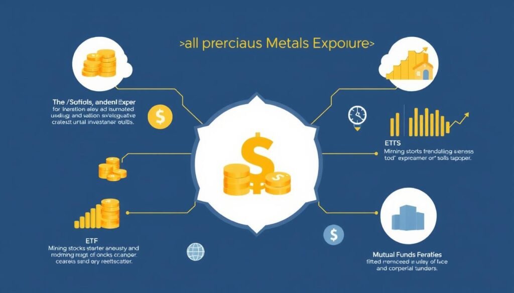 Alternative investment options for precious metals exposure in retirement accounts