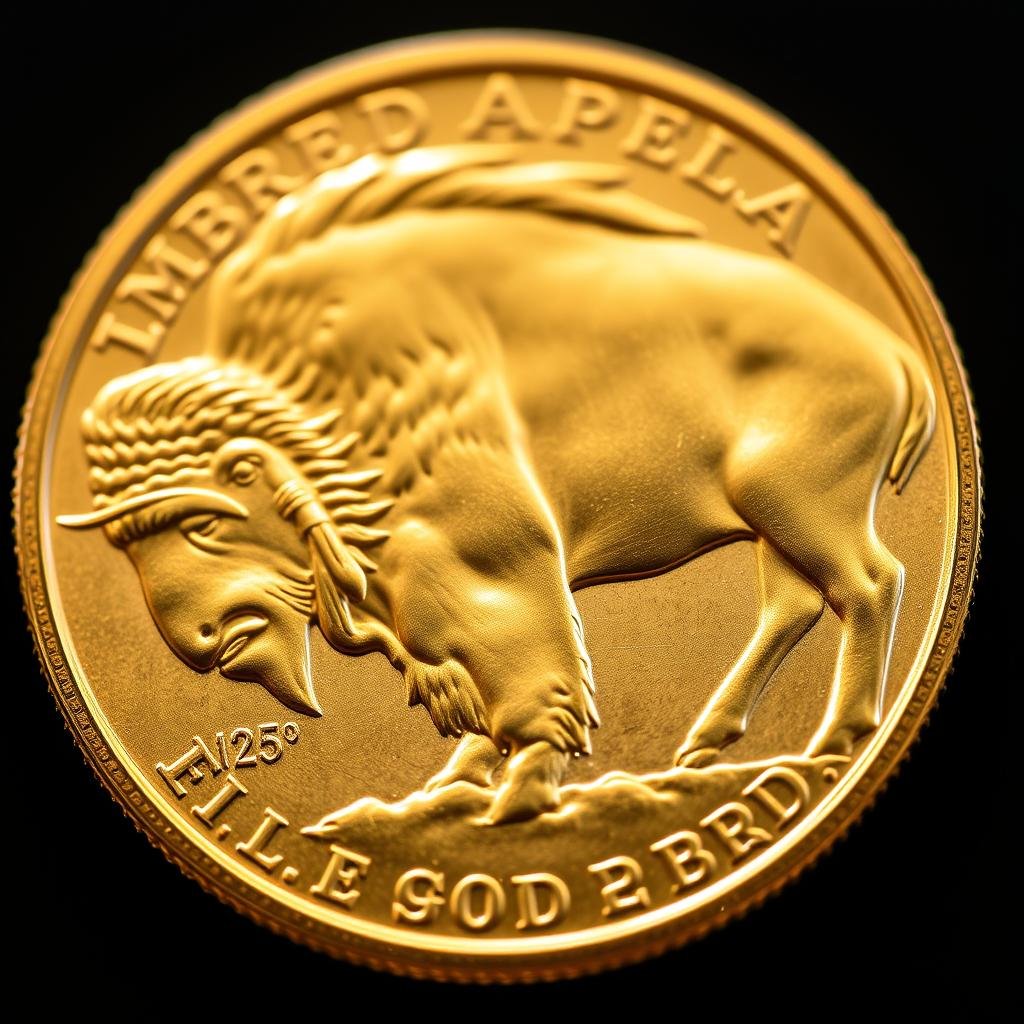 American Gold Buffalo coin, an IRA-eligible gold coin
