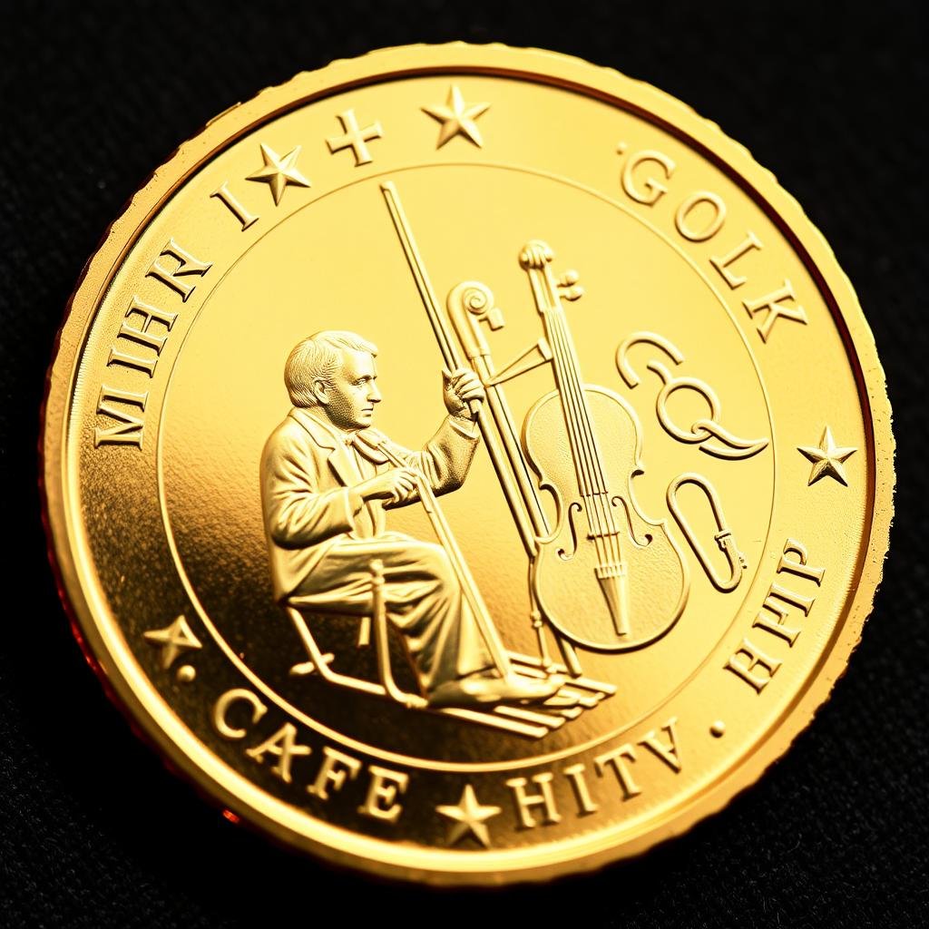 Austrian Gold Philharmonic coin, an IRA-eligible gold coin