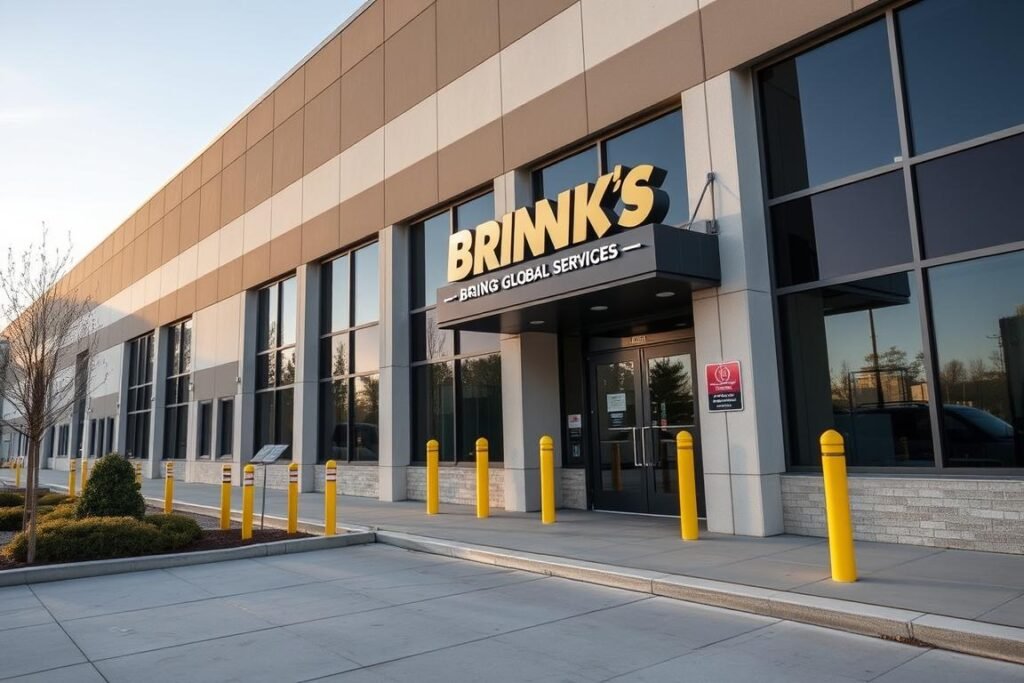 Brink's Global Services secure storage facility