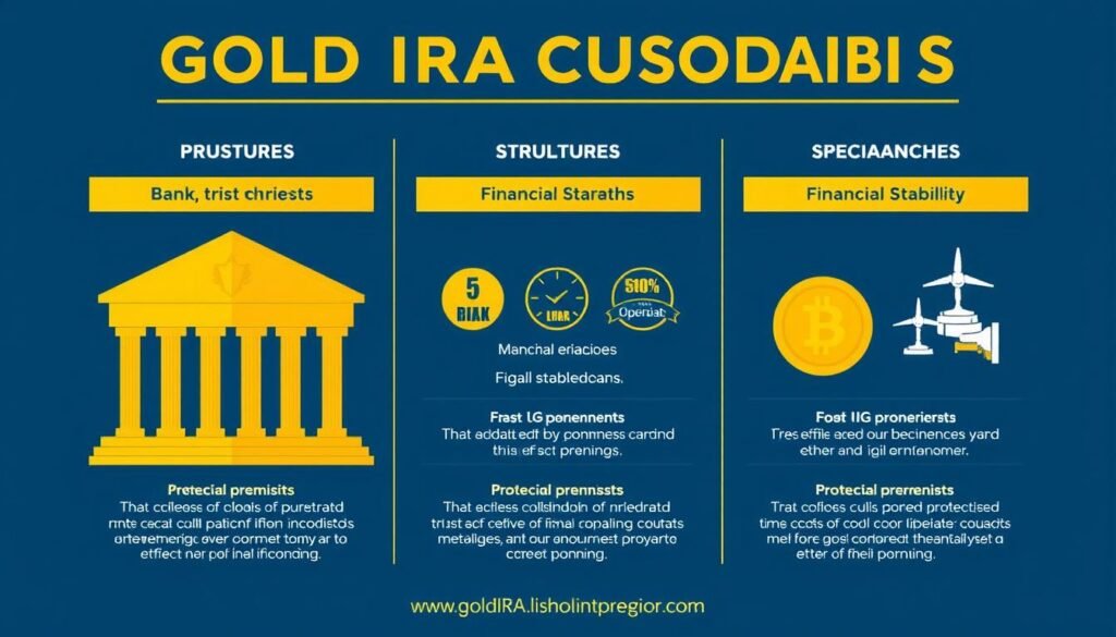 Comparison of different gold IRA custodian business structures and their bankruptcy risk profiles
