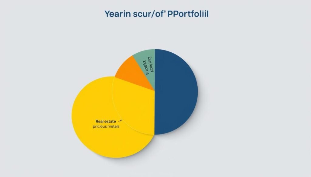 Diversified retirement portfolio including precious metals