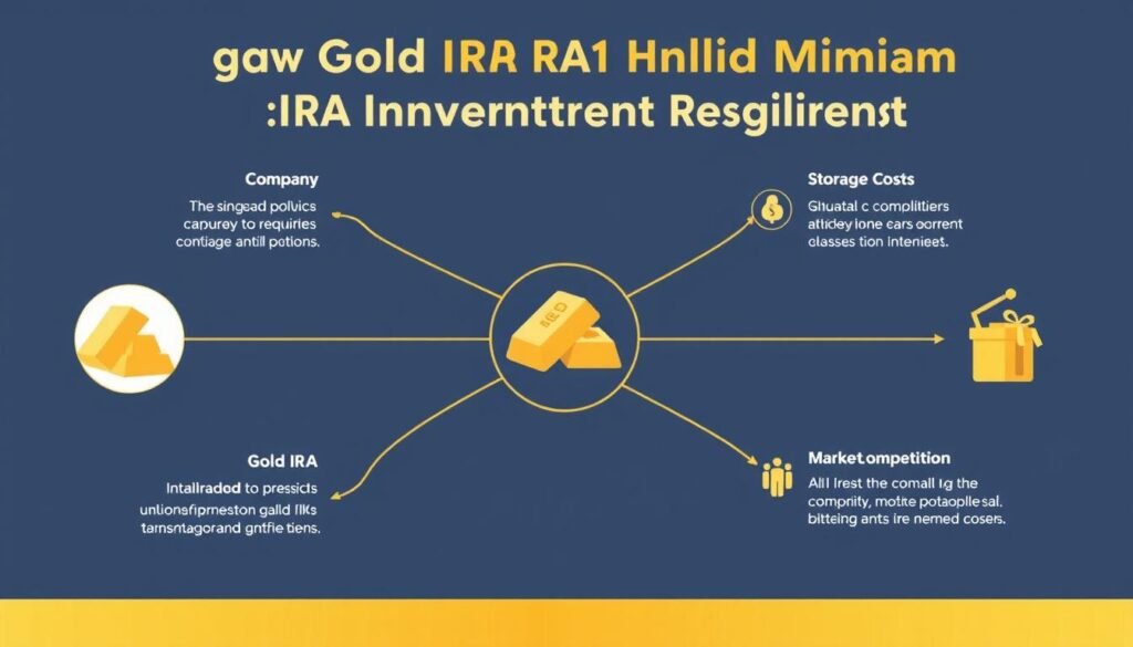 Factors influencing Gold IRA minimum investment requirements in 2025