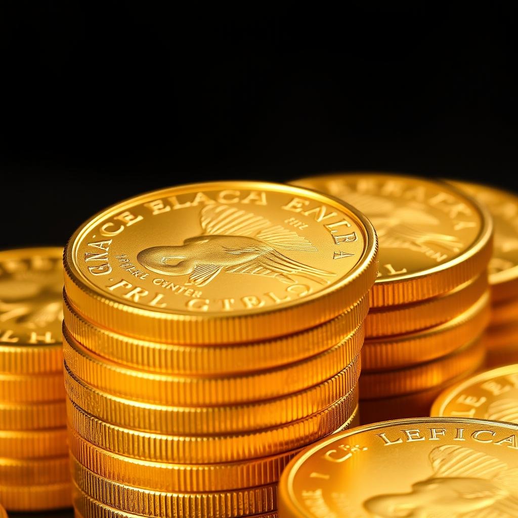 Gold American Eagle coins commonly used in Gold IRAs