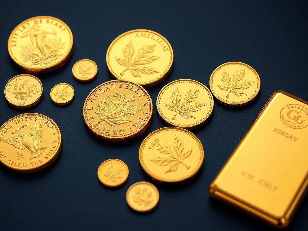 IRS-approved gold coins and bars that qualify for Gold IRA investments