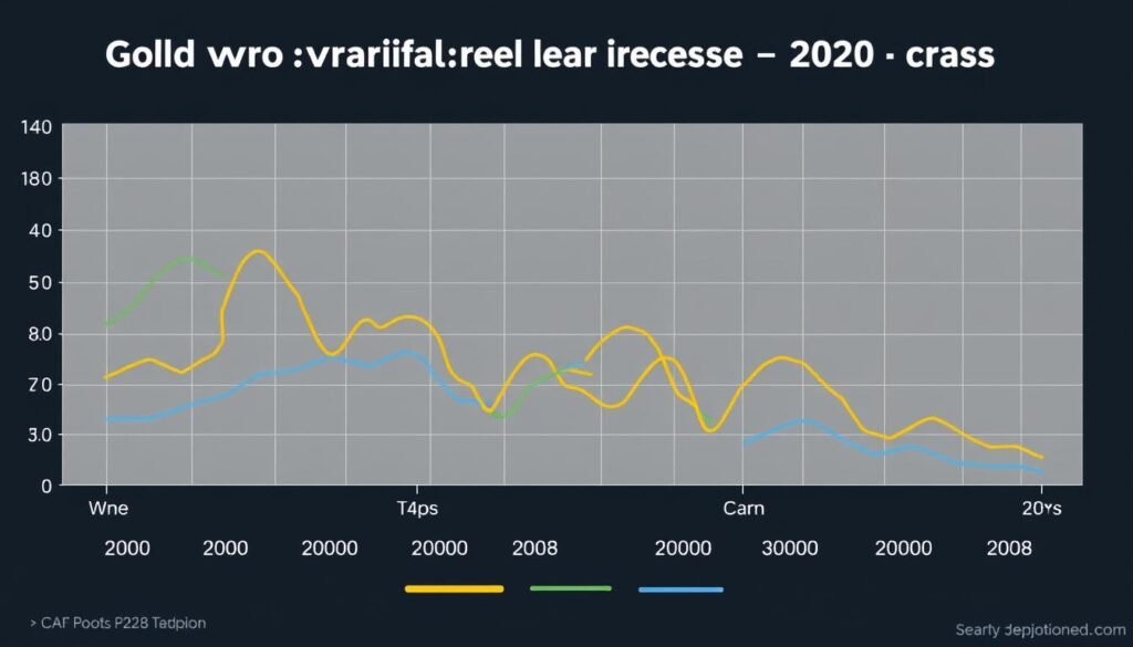 Performance comparison of gold versus stocks, bonds, and real estate during market crashes