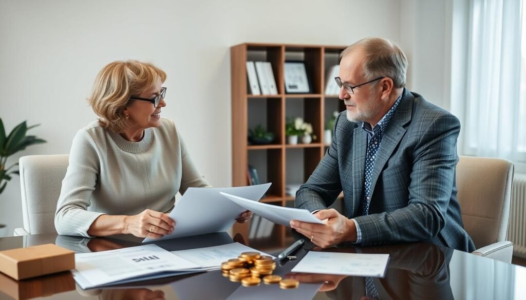 Person making informed decision about Gold IRA investment