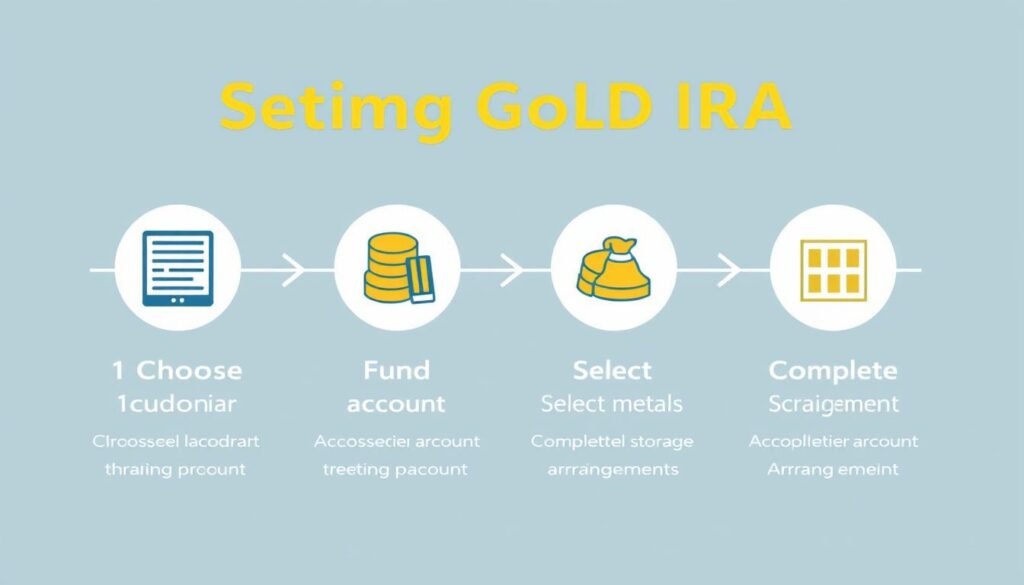 Simple step-by-step Gold IRA setup process