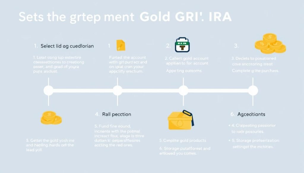 Step-by-step process for setting up a gold IRA