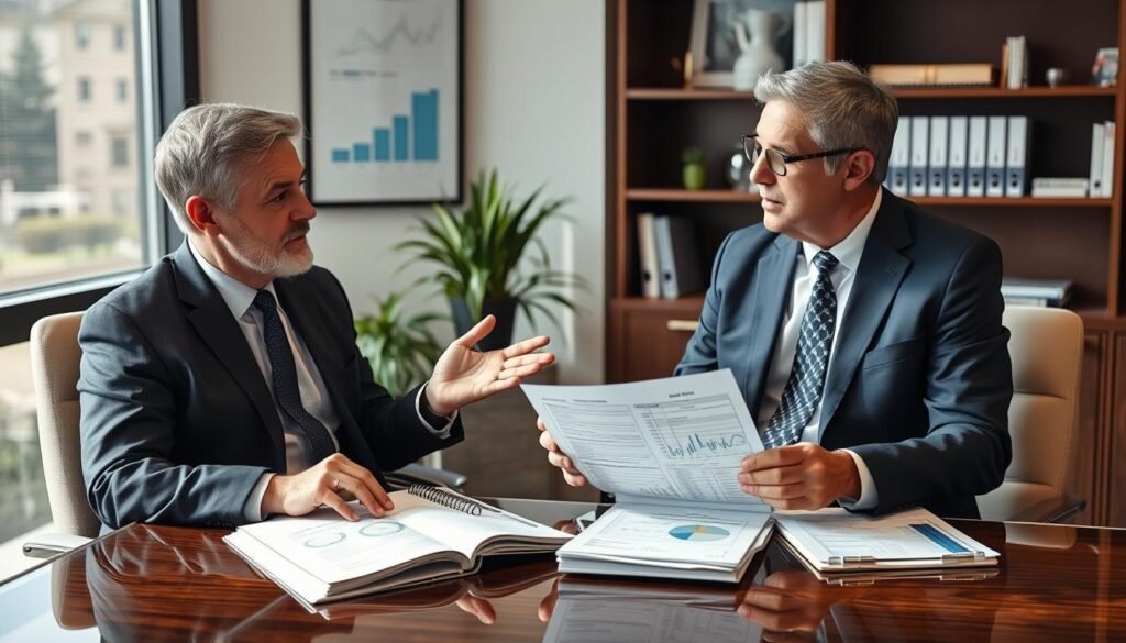 Financial expert providing guidance on Gold IRA and Social Security planning