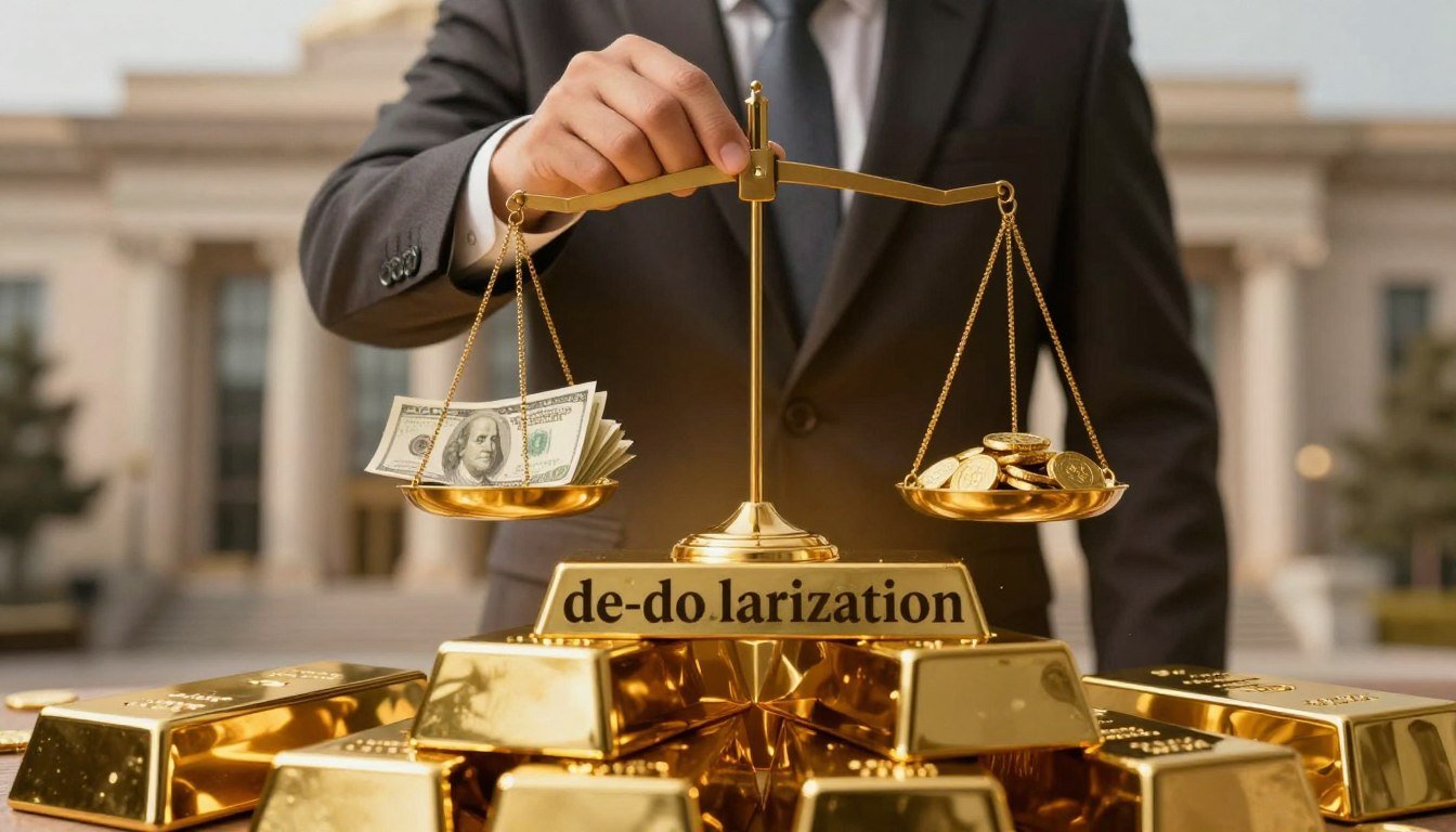 The Rise of De-Dollarization: Why Central Banks are Swapping Dollars for Gold